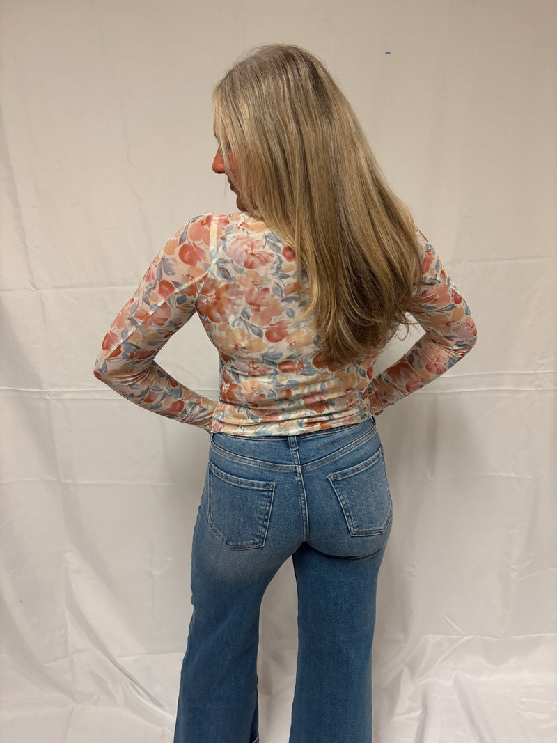 Jess Floral Top