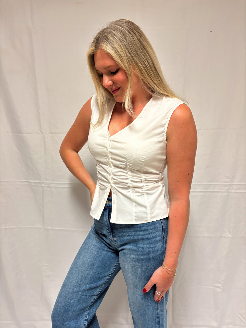 Emma Cinched Top
