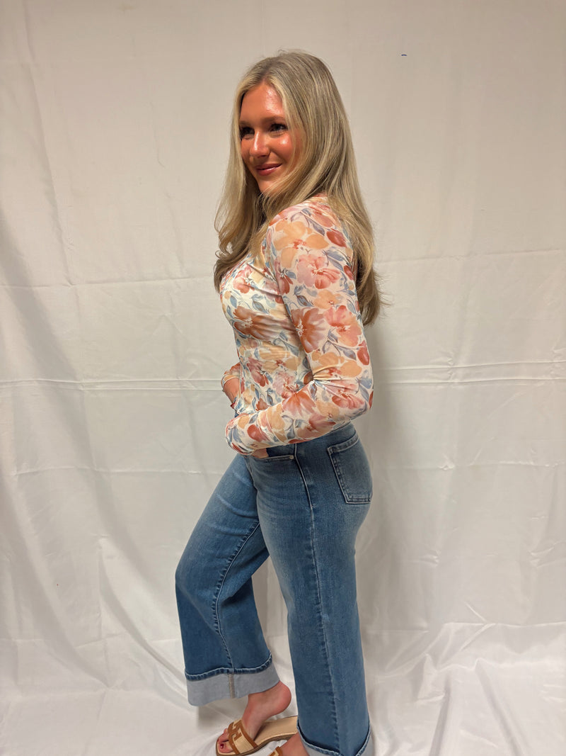 Jess Floral Top