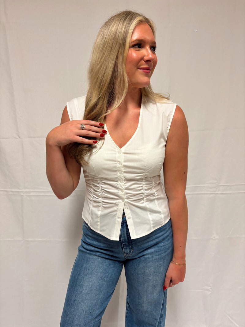 Emma Cinched Top