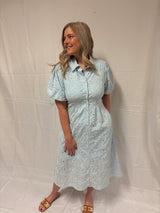 Kara Embroidered Dress