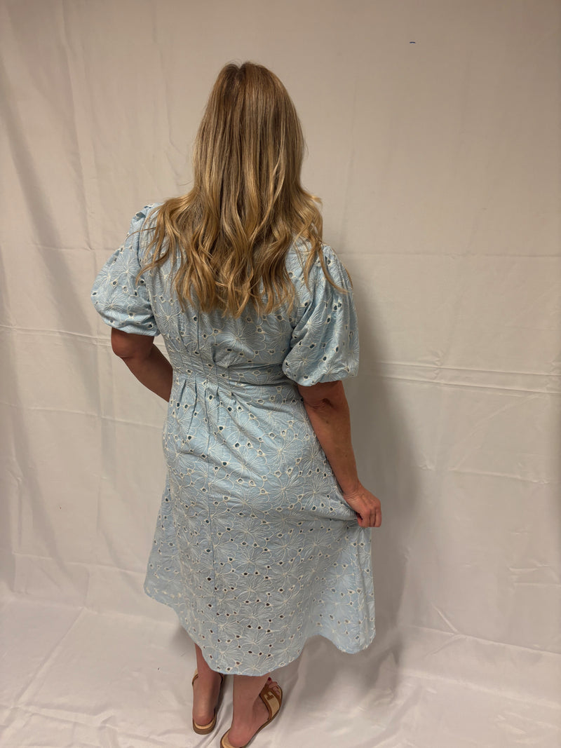 Kara Embroidered Dress