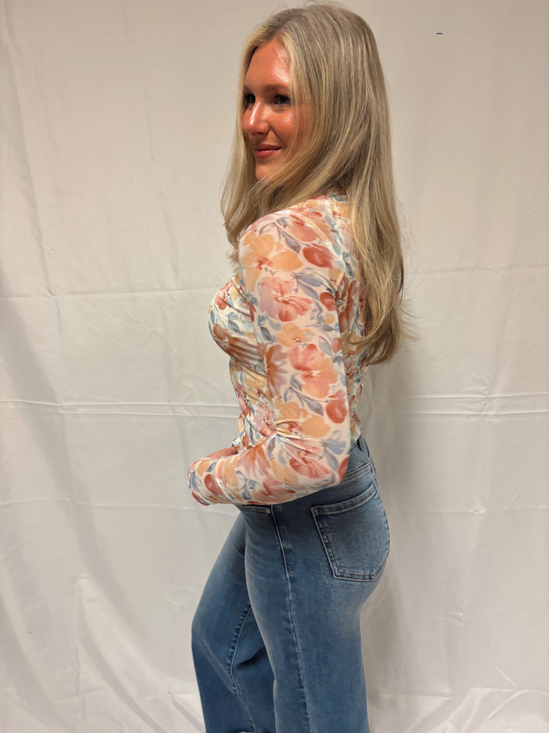Jess Floral Top