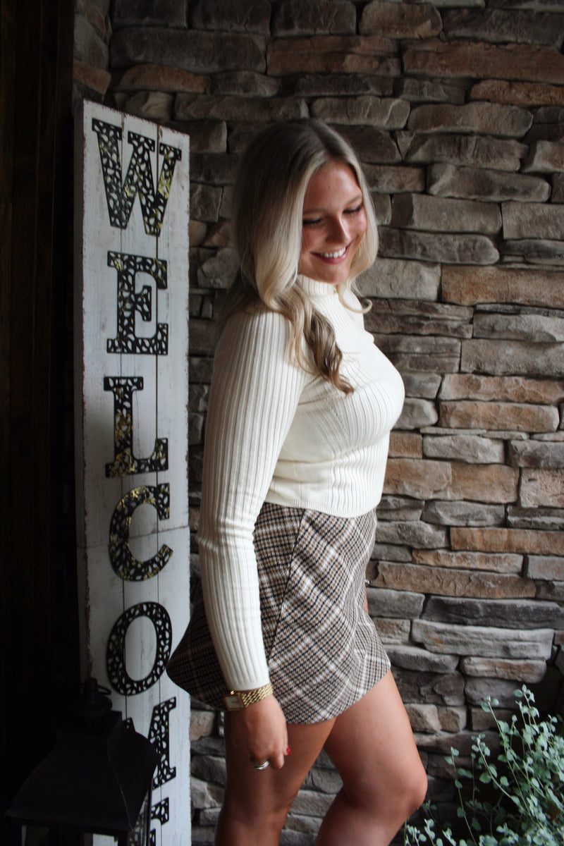 Emily Plaid Skirt
