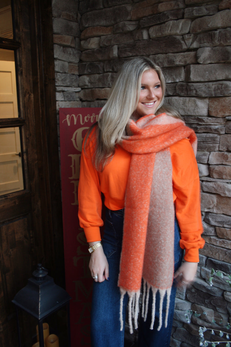 Sadie Chunky Fleece Scarf